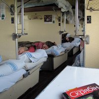 Выбирать место в поезде